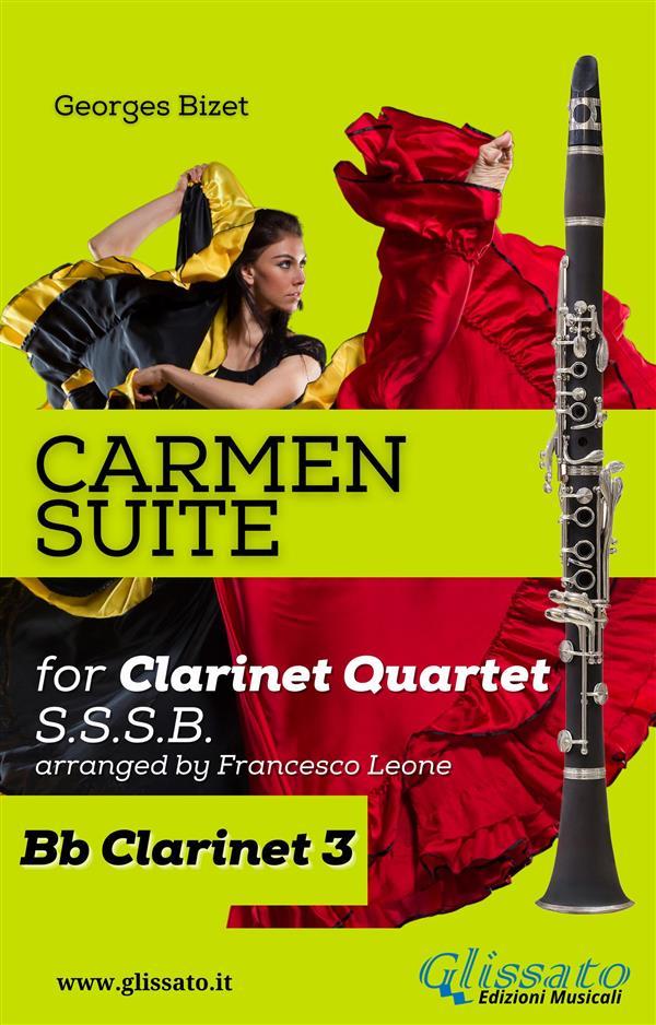 Carmen Suite for Clarinet Quartet (Clarinet 3)