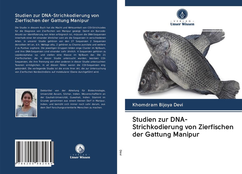 Studien zur DNA-Strichkodierung von Zierfischen der Gattung Manipur