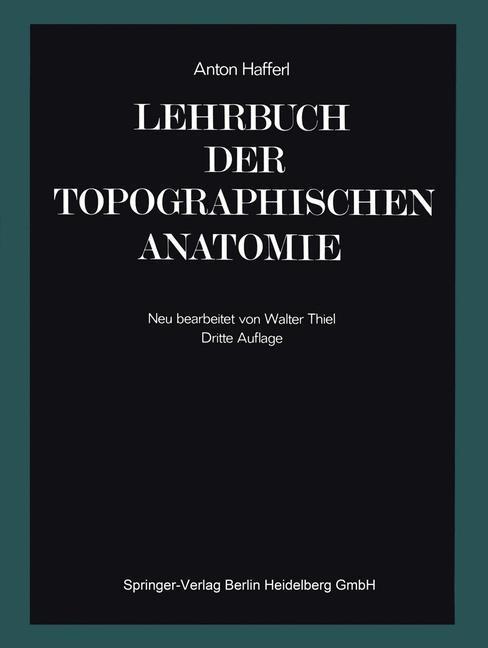 Lehrbuch der topographischen Anatomie