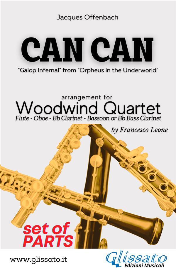 Can Can - Woodwind Quartet (parts)