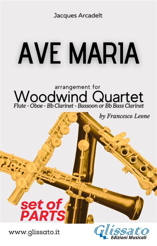 Ave Maria - Woodwind Quartet (parts)