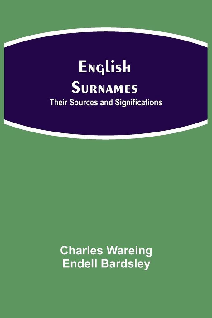 English Surnames
