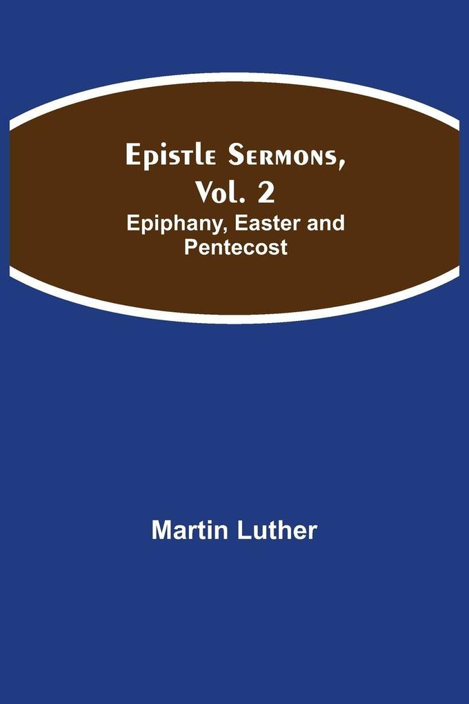 Epistle Sermons Vol. 2