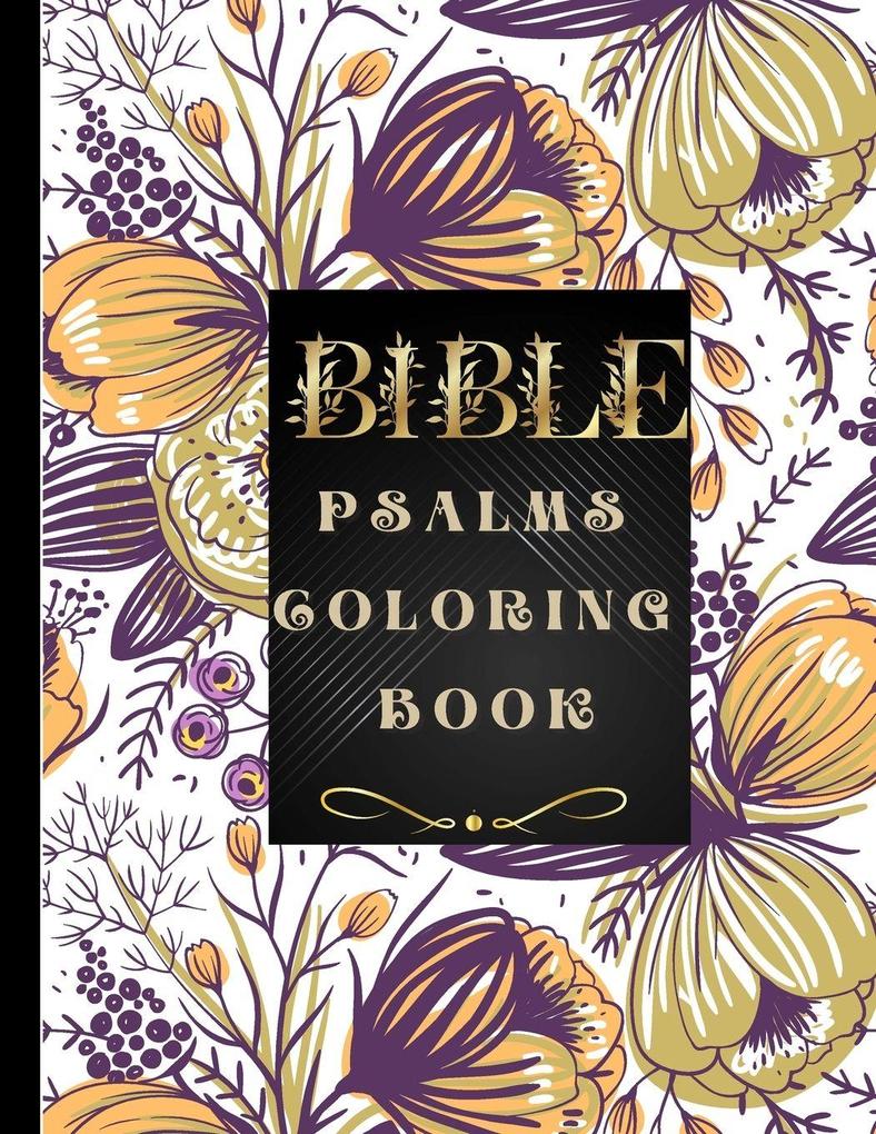 Bible Psalms Coloring Book
