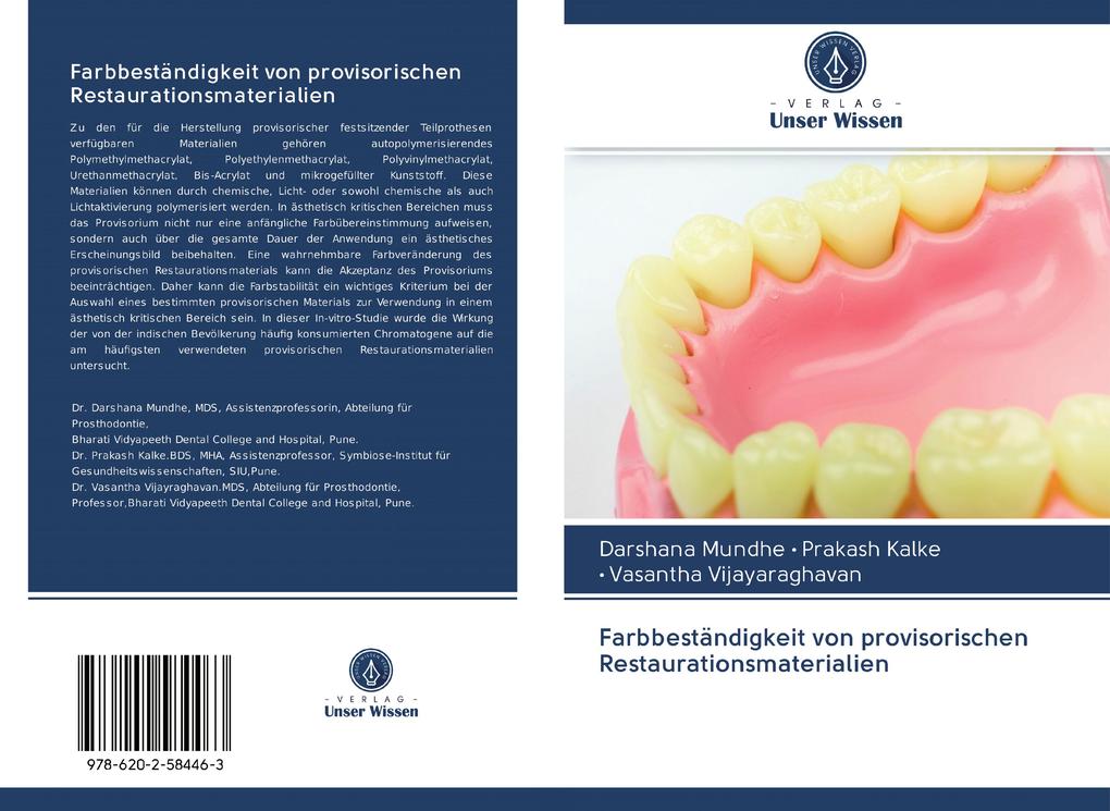 Farbbeständigkeit von provisorischen Restaurationsmaterialien