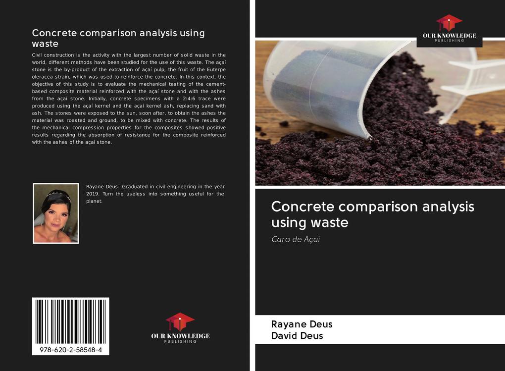Concrete comparison analysis using waste