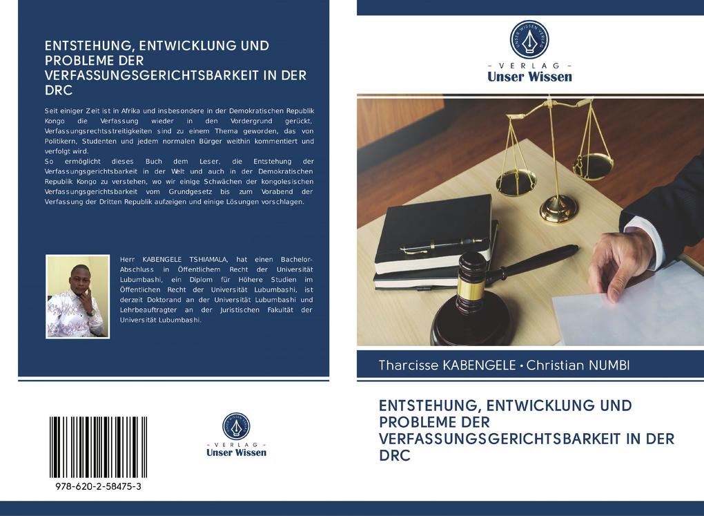 ENTSTEHUNG ENTWICKLUNG UND PROBLEME DER VERFASSUNGSGERICHTSBARKEIT IN DER DRC
