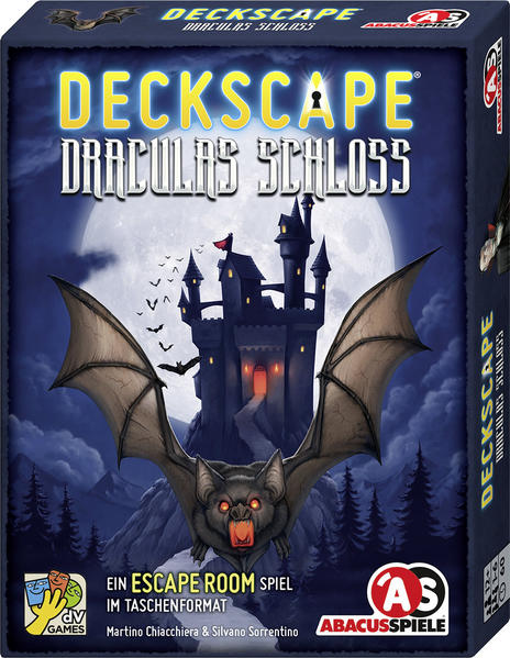 Image of Abacus Spiele ABA38213 - Deckscape, Draculas Schloss, Escape-Room-Spiel