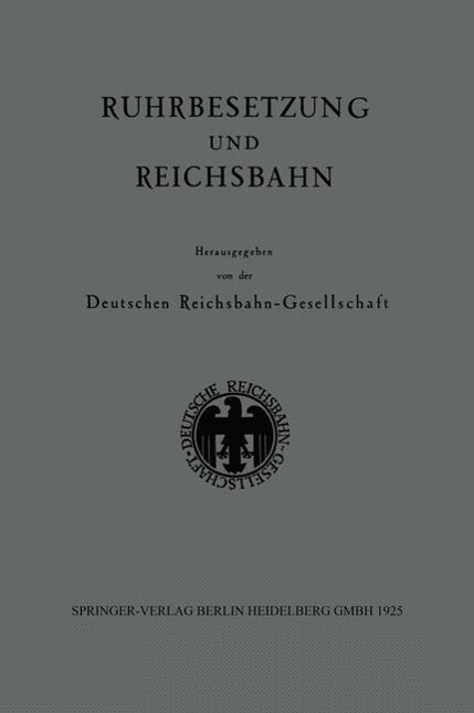 Ruhrbesetzung und Reichsbahn
