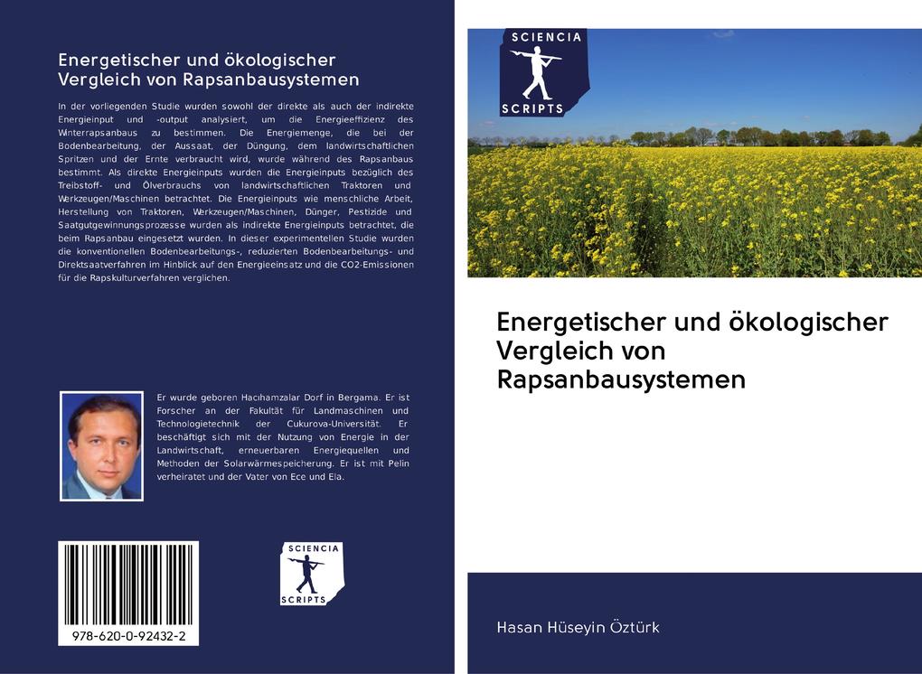 Energetischer und ökologischer Vergleich von Rapsanbausystemen