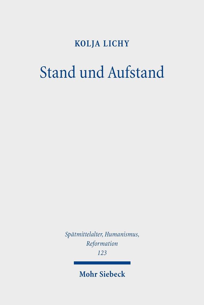 Stand und Aufstand