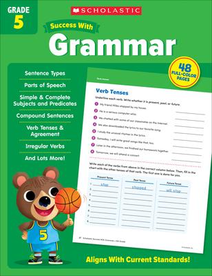 Scholastic Success with Grammar Grade 5 Workbook