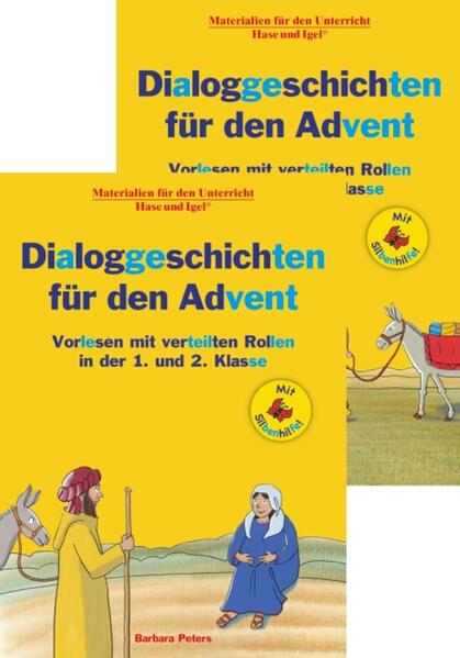 Image of Kombipaket Dialoggeschichten für den Advent / Silbenhilfe