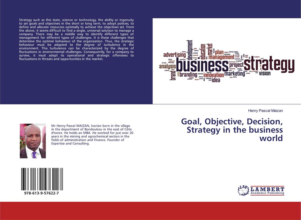 Goal Objective Decision Strategy in the business world