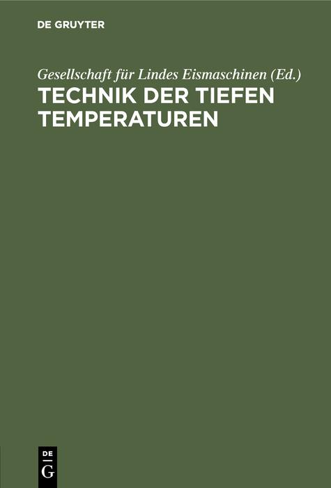 Technik der tiefen Temperaturen