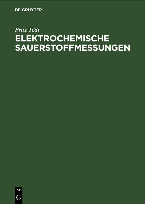 Elektrochemische Sauerstoffmessungen