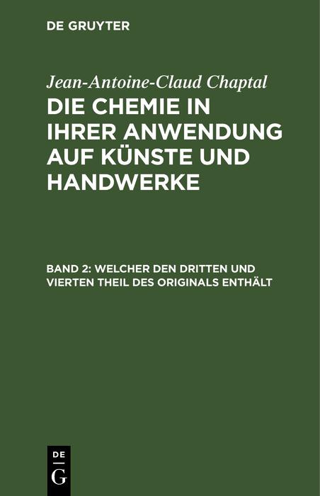 Welcher den dritten und vierten Theil des Originals enthält