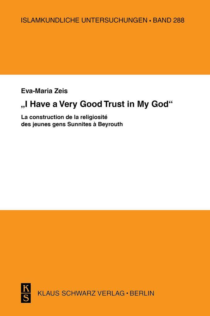 I have a Very Good Trust in My God