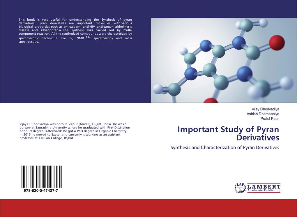 Important Study of Pyran Derivatives