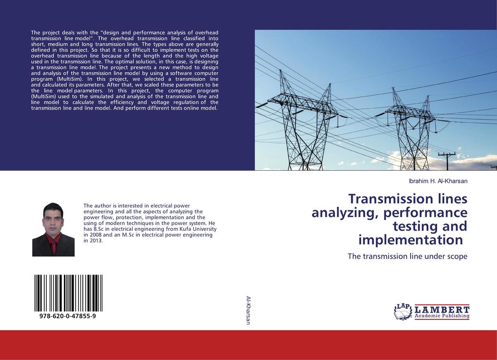 Transmission lines analyzing performance testing and implementation