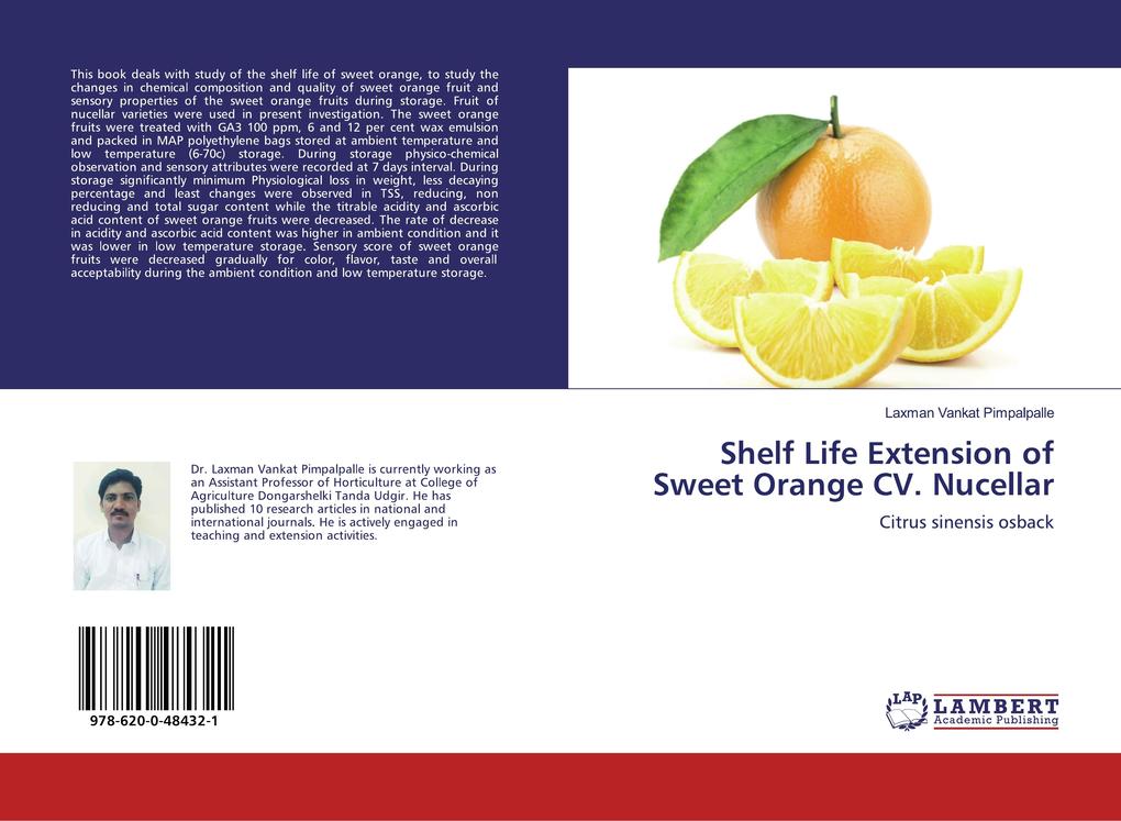 Shelf Life Extension of Sweet Orange CV. Nucellar