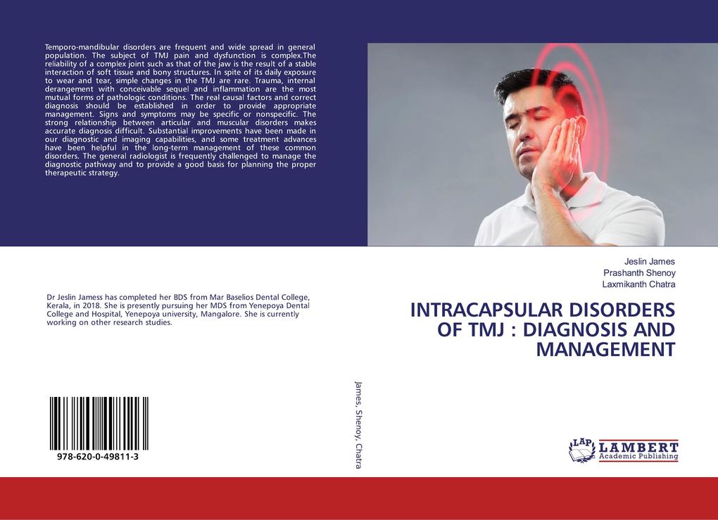 INTRACAPSULAR DISORDERS OF TMJ : DIAGNOSIS AND MANAGEMENT