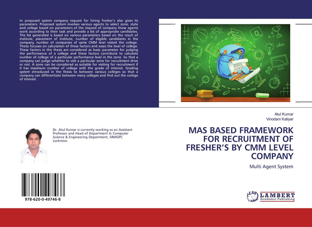 MAS BASED FRAMEWORK FOR RECRUITMENT OF FRESHER'S BY CMM LEVEL COMPANY