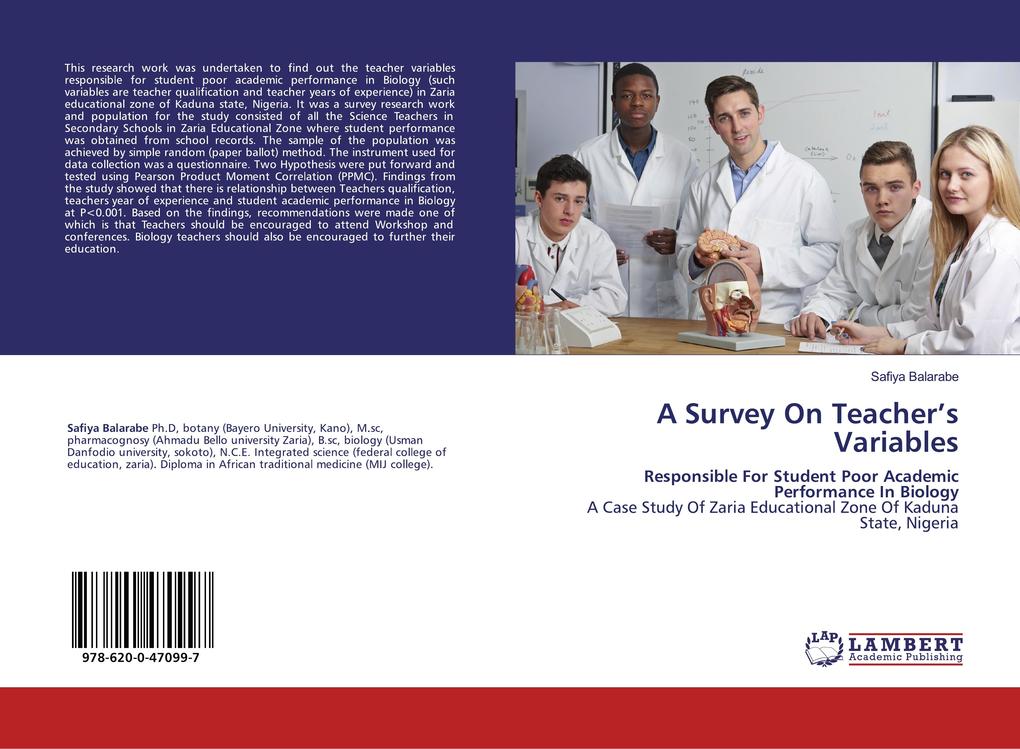 A Survey On Teacher's Variables