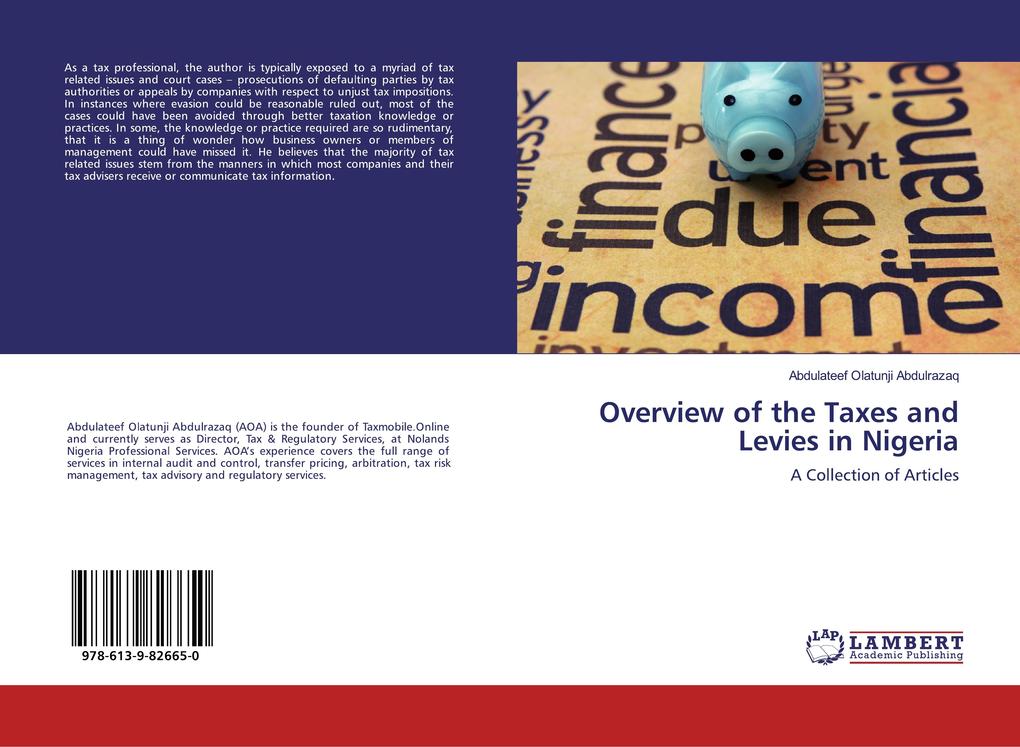 Overview of the Taxes and Levies in Nigeria