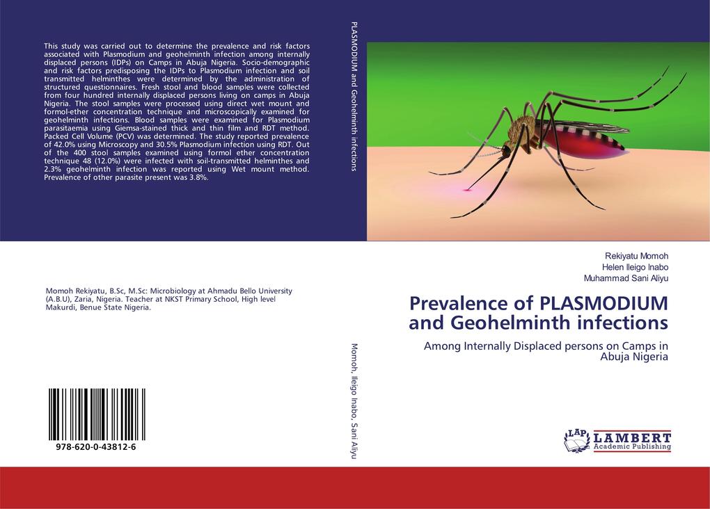 Prevalence of PLASMODIUM and Geohelminth infections