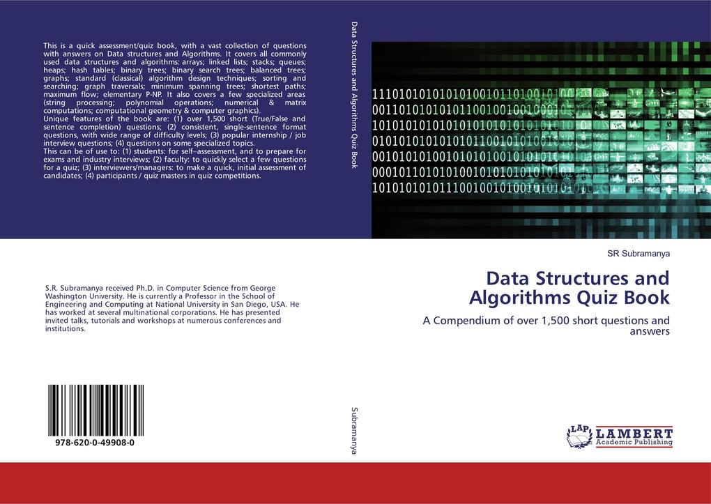 Data Structures and Algorithms Quiz Book
