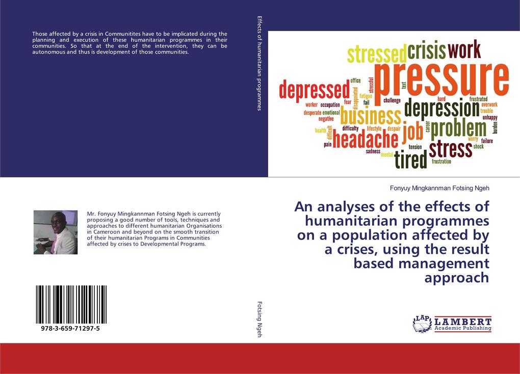 An analyses of the effects of humanitarian programmes on a population affected by a crises using the result based management approach