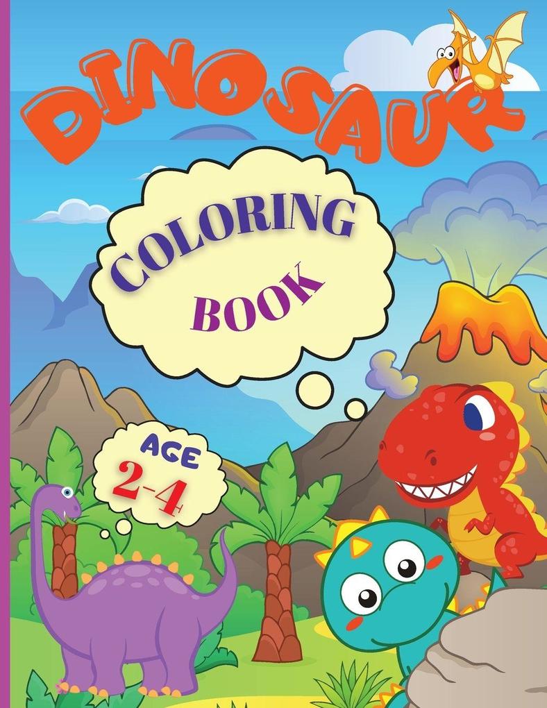DINOSAUR COLORING BOOK