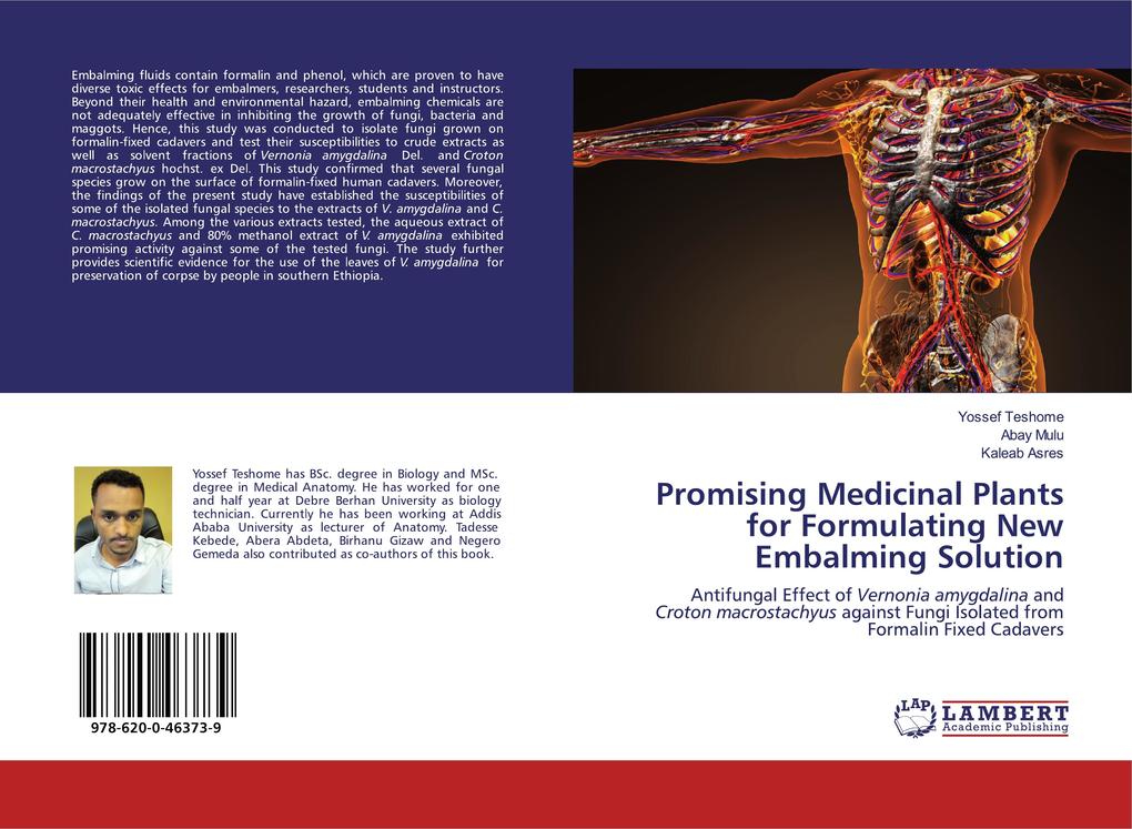 Promising Medicinal Plants for Formulating New Embalming Solution