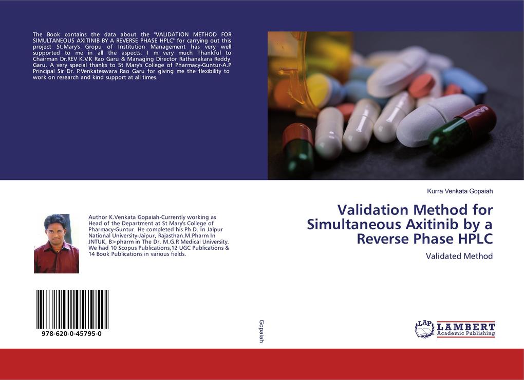 Validation Method for Simultaneous Axitinib by a Reverse Phase HPLC