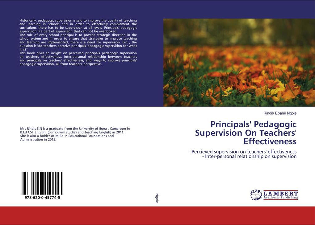 Principals' Pedagogic Supervision On Teachers' Effectiveness