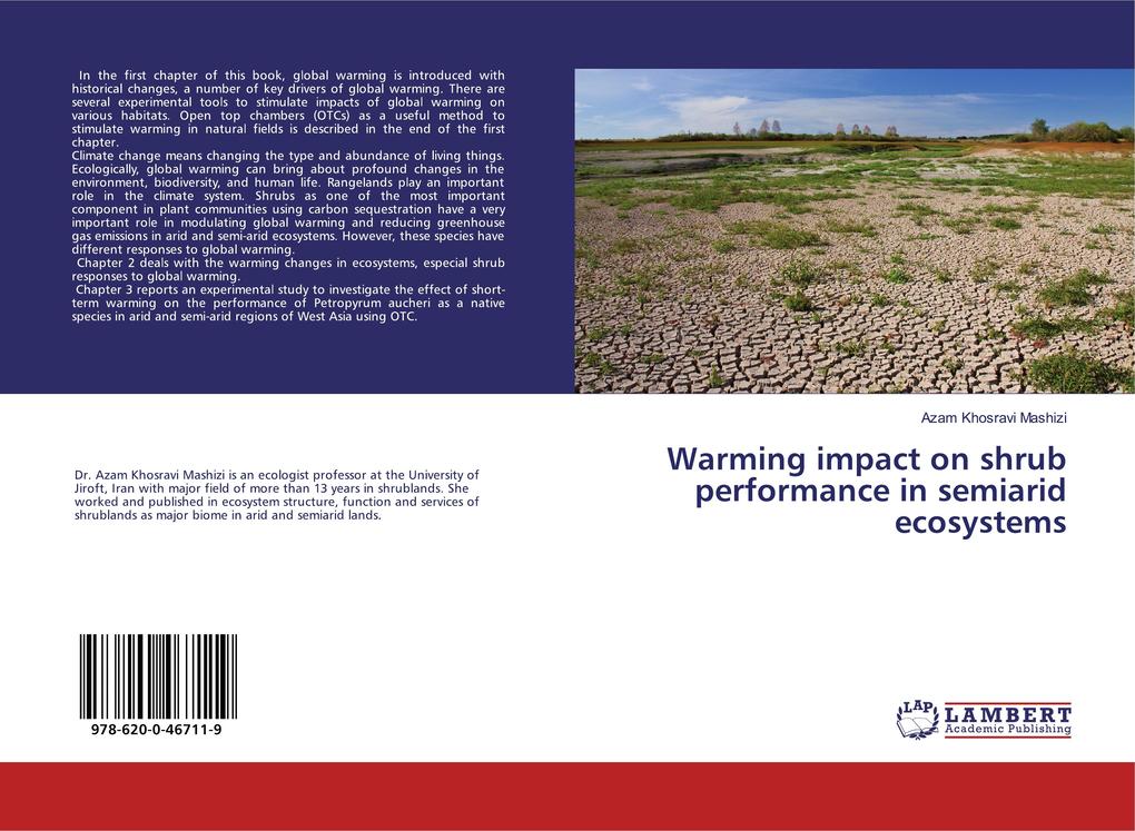 Warming impact on shrub performance in semiarid ecosystems