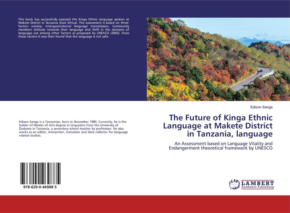 The Future of Kinga Ethnic Language at Makete District in Tanzania language