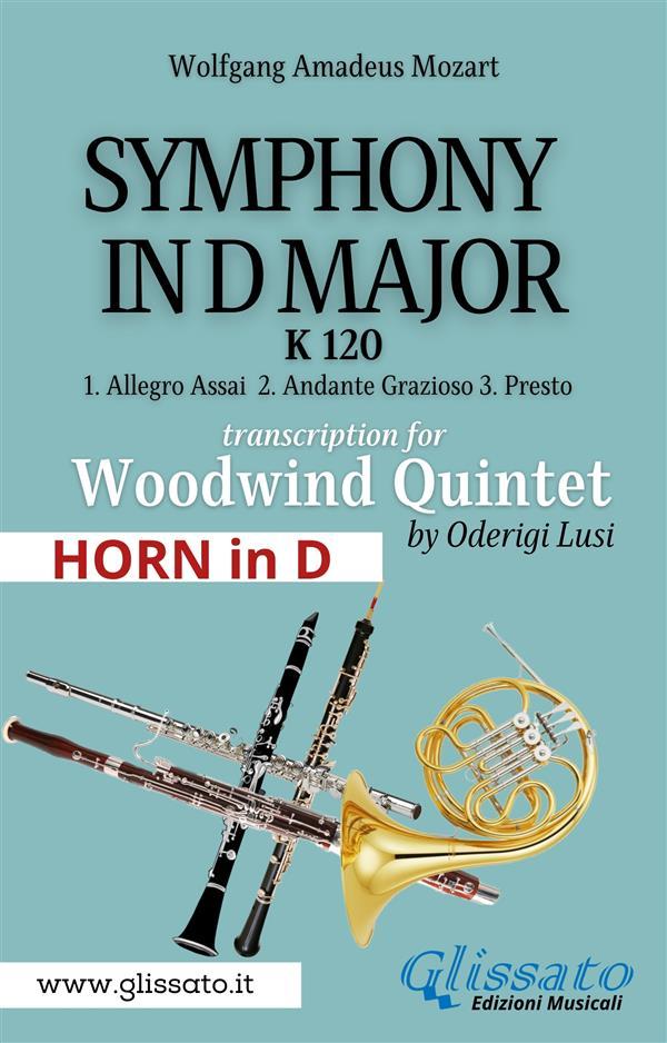(Horn in D) Symphony K 120 - Woodwind Quintet