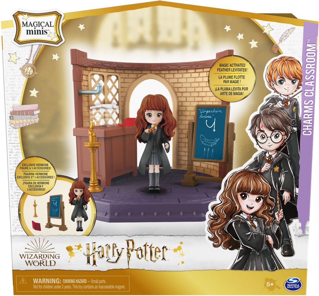 Image of Spin Master - Harry Potter - Hogwarts Zauberkunst Klassenzimmer Spielset mit exklusiver Hermine Gran