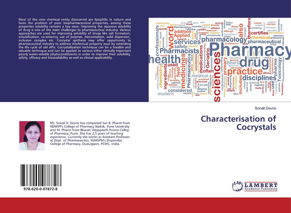Characterisation of Cocrystals