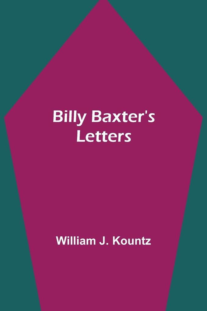 Billy Baxter'S Letters