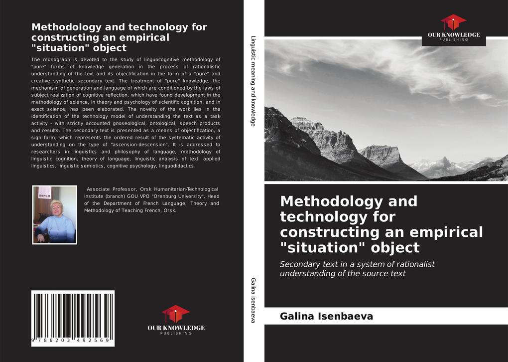 Methodology and technology for constructing an empirical 'situation' object