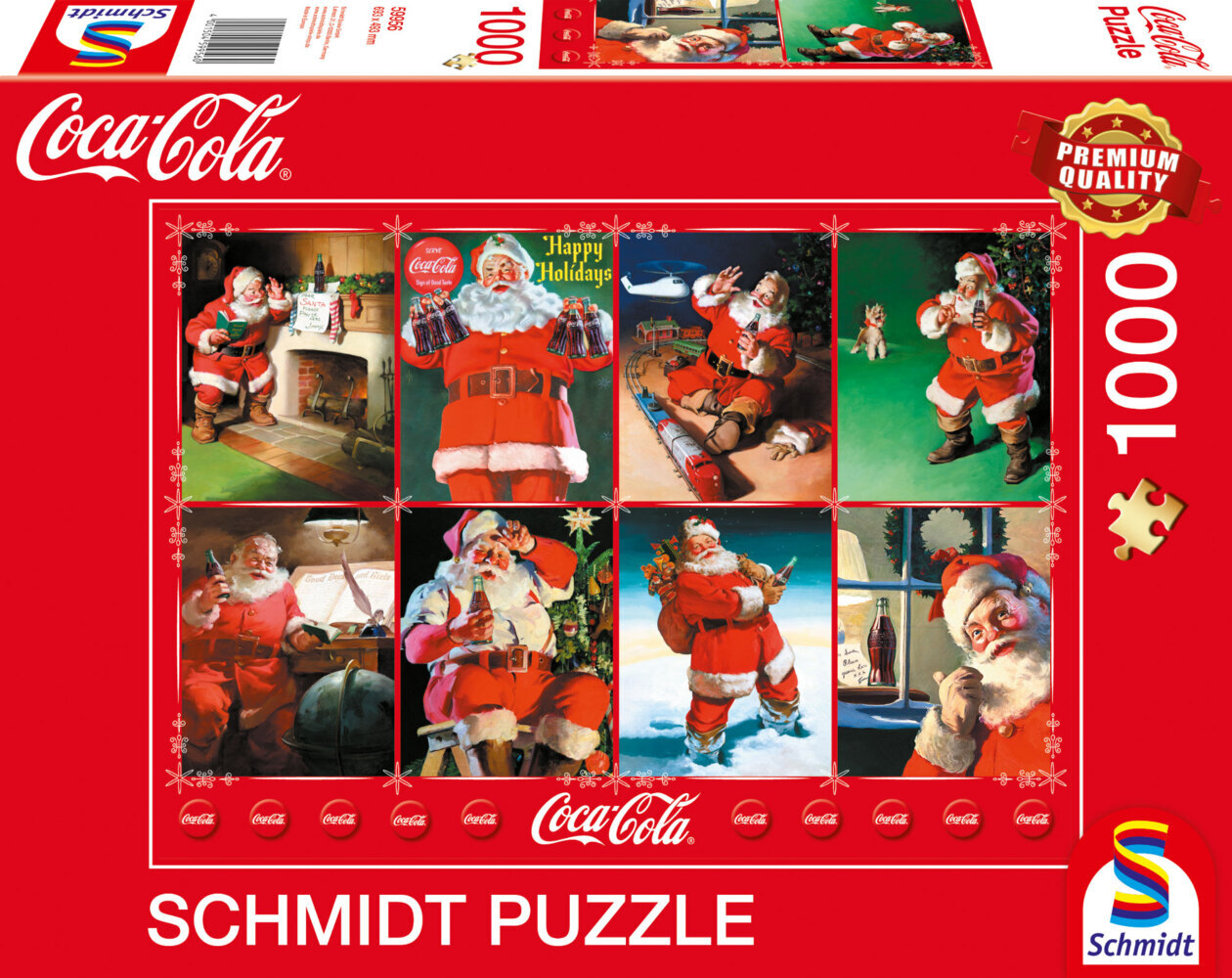Coca Cola - Santa Claus. 1.000 Teile