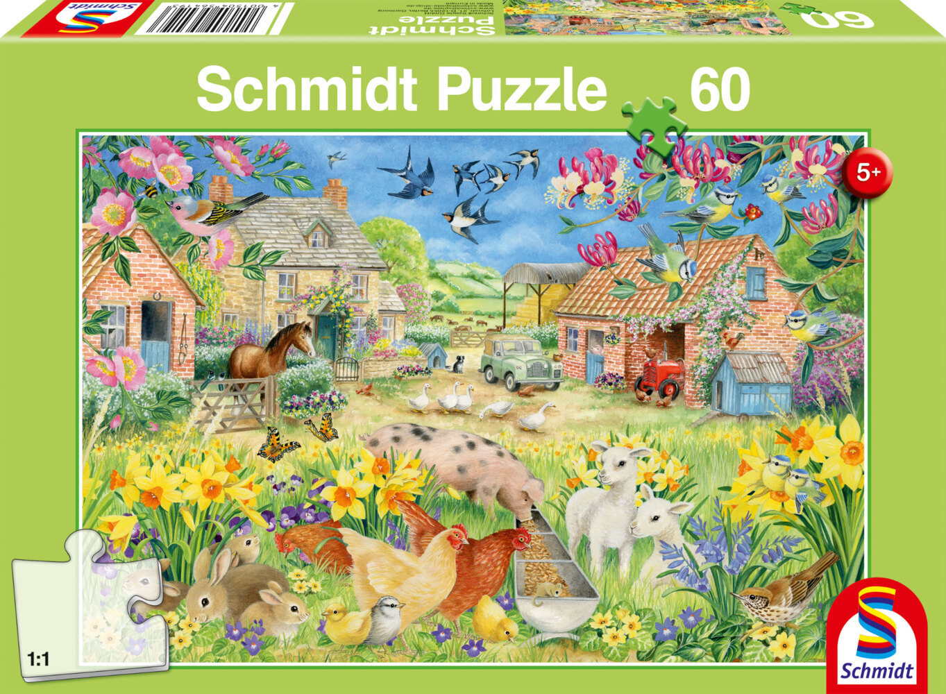 Image of Mein kleiner Bauernhof. Kinderpuzzle 60 Teile