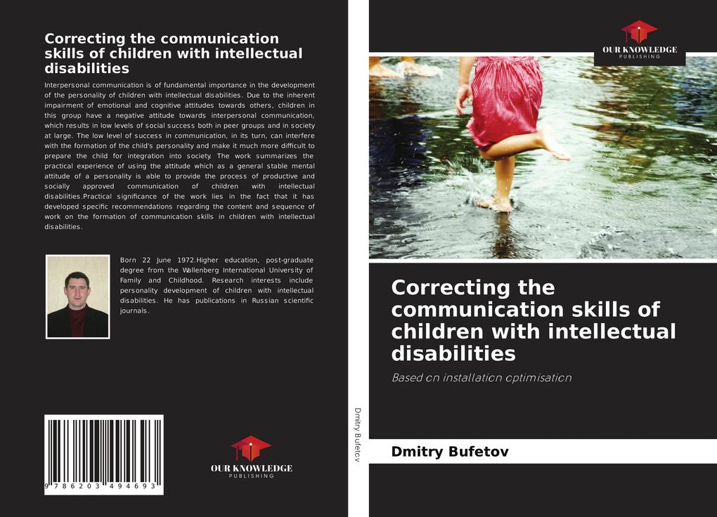 Correcting the communication skills of children with intellectual disabilities