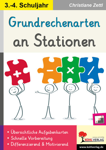 Image of Grundrechenarten an Stationen / Klasse 3-4