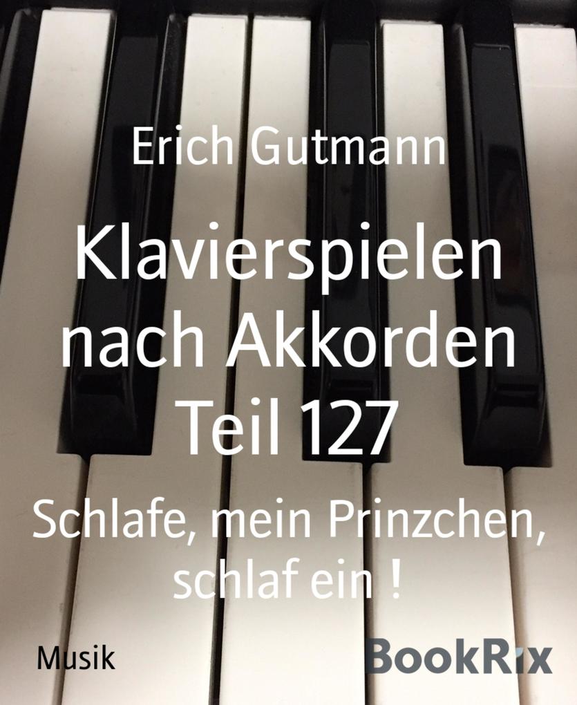 Klavierspielen nach Akkorden Teil 127