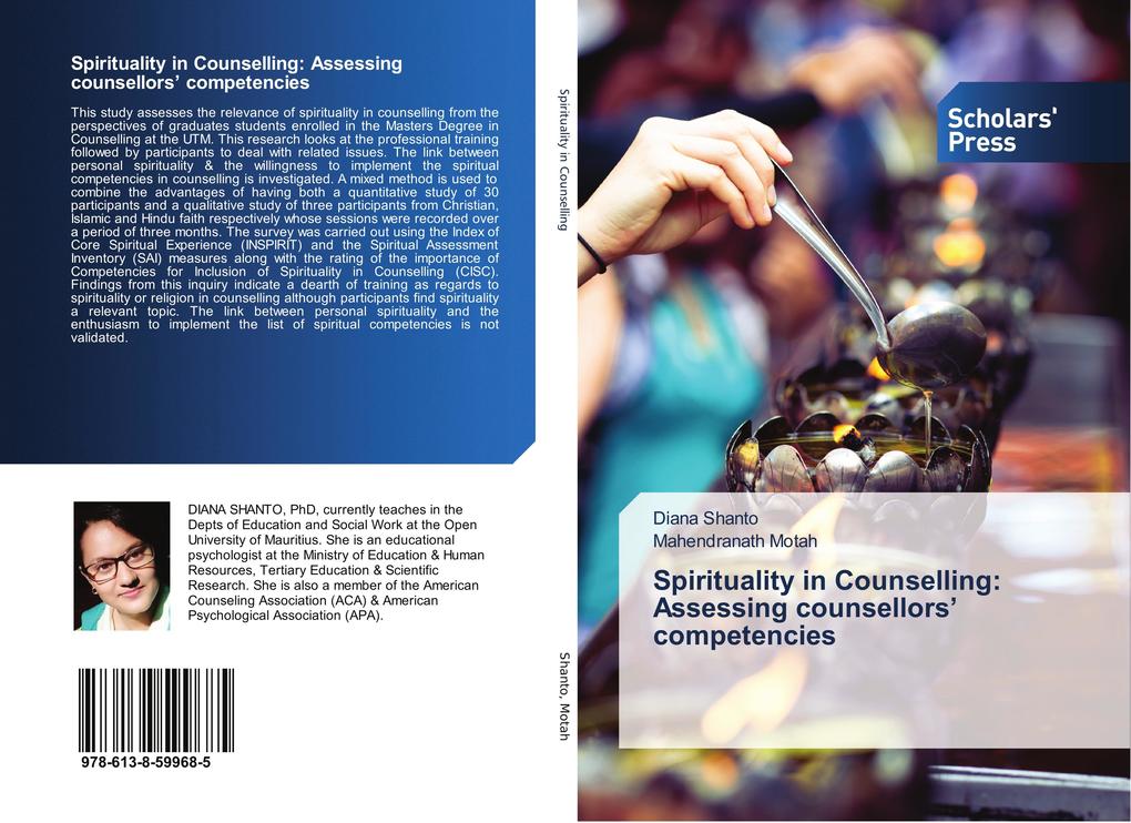Spirituality in Counselling: Assessing counsellors' competencies