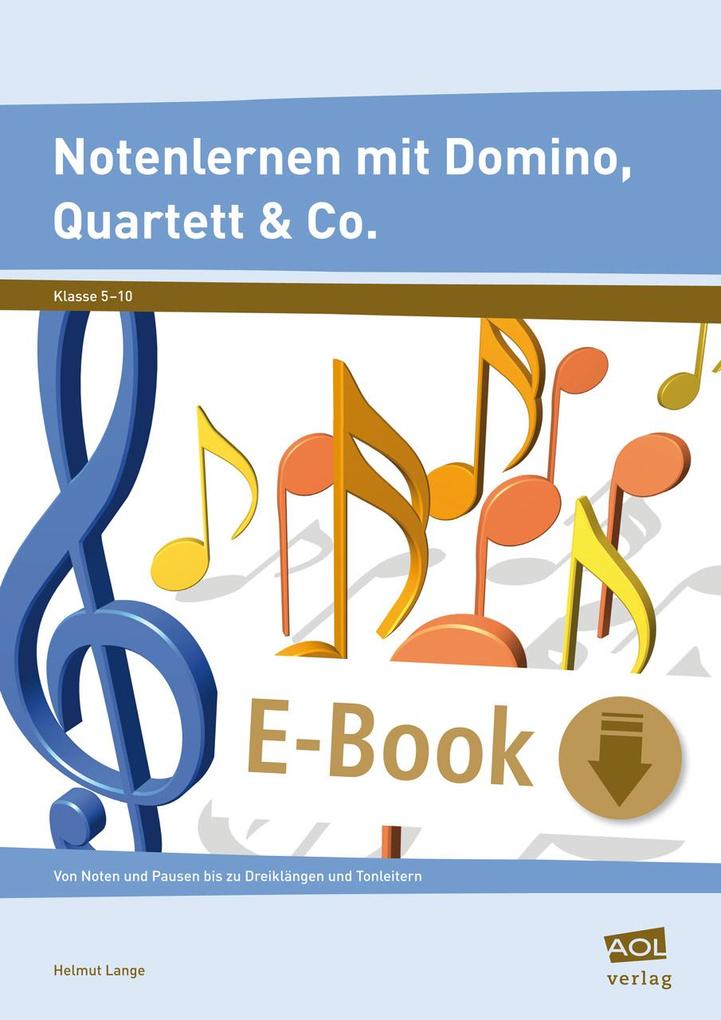 Notenlernen mit Domino Quartett & Co.